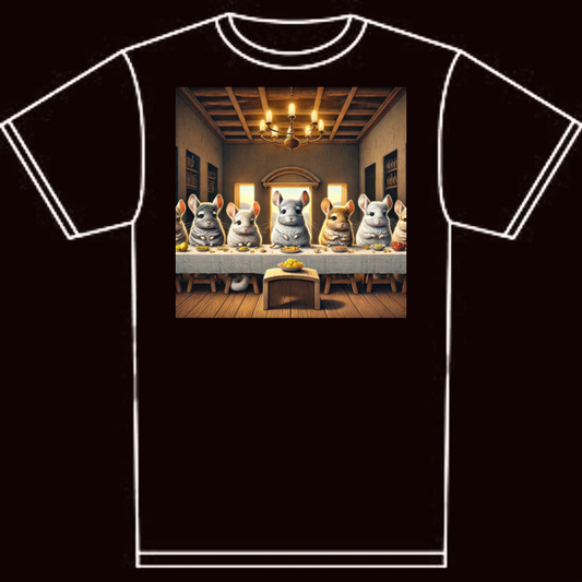 Chinchilla Last Supper T-Shirt